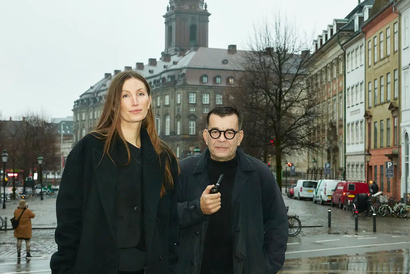 Sofie Dolva, direktør i CIFF, og Christian Maibom, grundlægger af Revolver, slår nu kræfterne i de to organisationer sammen for at styrke Københavns modeuge. Pr-foto: Frederikke Nørgård.