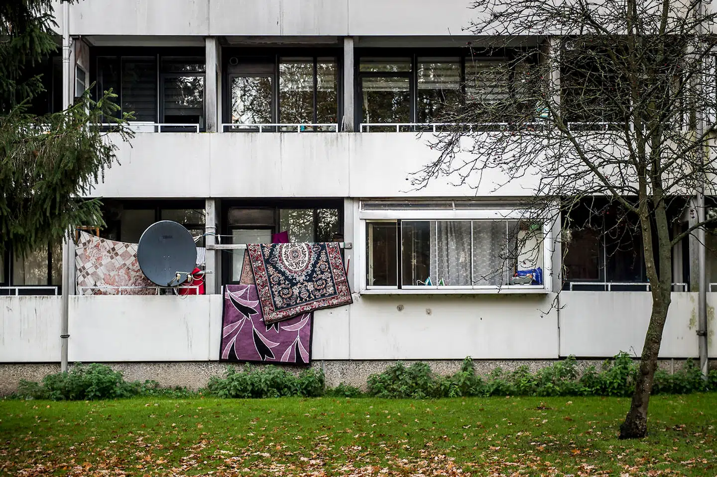 Biskoppen skal give dispensation i det enkelte stift, hvis en kirke skal undtages fra at kime. Her et billede fra Vollsmose.