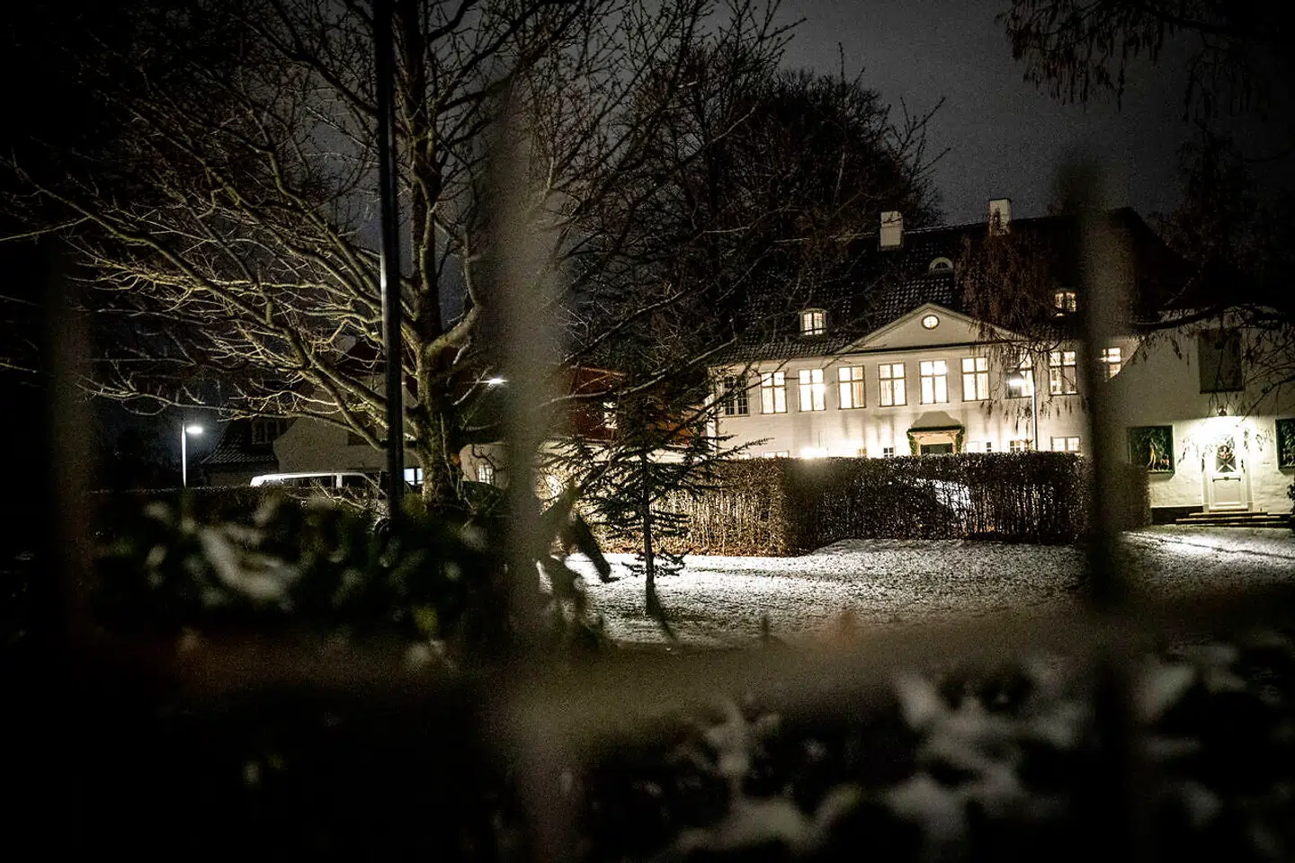 Det er på Marienborg, at der har været forhandlet mest de seneste uger.