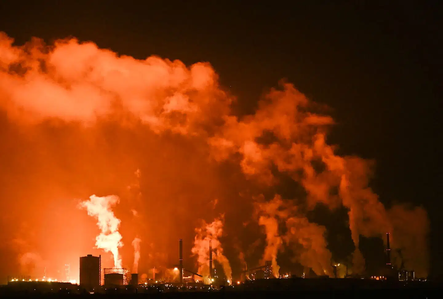 Et industrikvarter i Braunschweig i Tyskland. Det er et af de lande, der nu forbereder sig på periodiske strømafbrydelser.