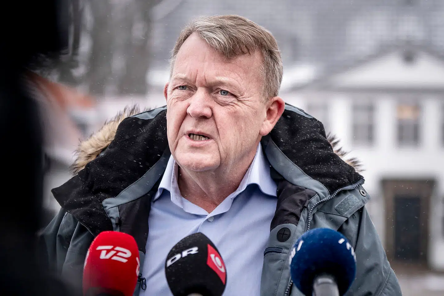 Moderaterne holder fast i, at partiet ønsker en undersøgelse af forløbet i FE-sagen og sagen om Ahmed Samsam. Meldingen kommer dagen efter, at politisk leder Lars Løkke Rasmussen trak sit krav tilbage om en advokatvurdering af Mette Frederiksens (S) ansvar i Minksagen. (Foto: Liselotte Sabroe/Ritzau Scanpix)