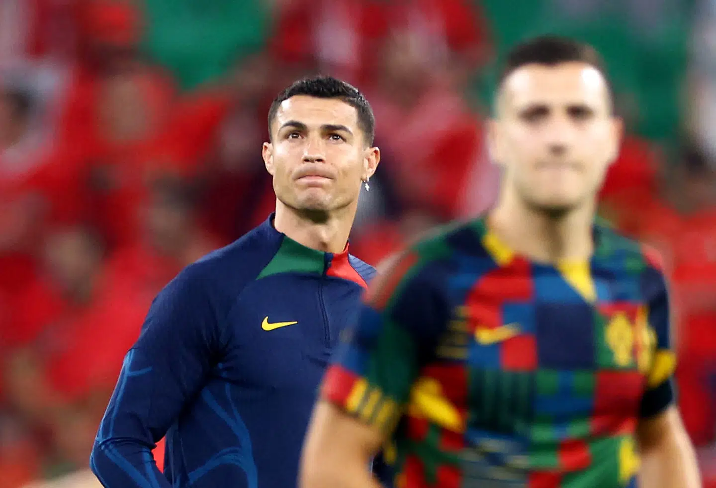 Cristiano Ronaldo starter igen på bænken. Følg kampen mellem Marokko og Portugal her.