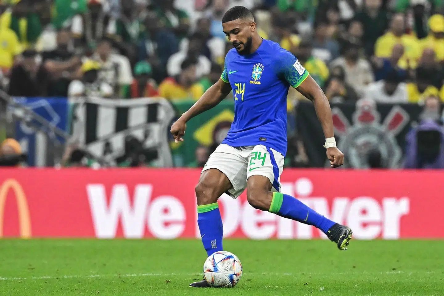 Den 25-årige Bremer spillede sin anden landskamp for Brasilien.