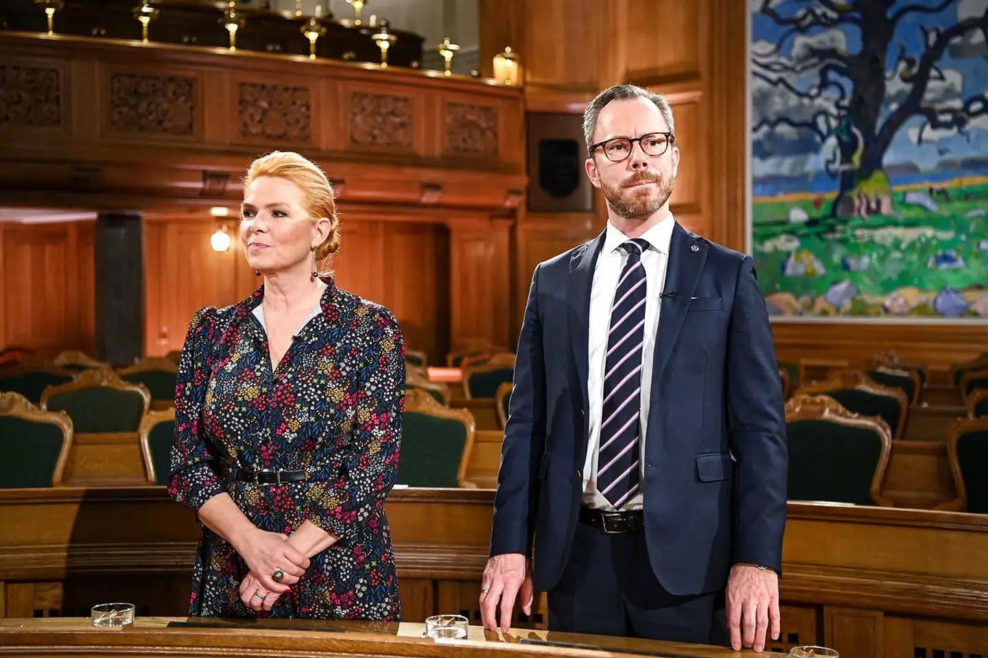 Engang var de partikollegaer. Senere blot fælles borgerlige. Men nu kritiserer Inger Støjberg (DD) Jakob Ellemann (V) i benhårde vendinger. Arkivfoto: Jonathan Nackstrand/AFP/Ritzau Scanpix