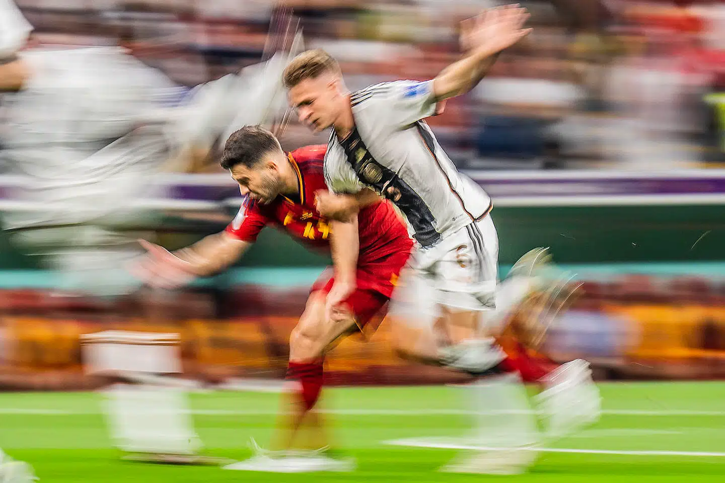 Det tyske landshold var kastet ud i skæbneopgør mod Spanien, der kunne definere den tyske VM-fortælling.