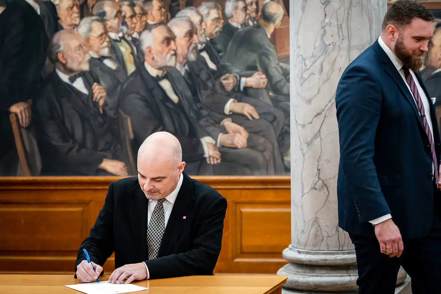 Kristian Klarskov, nu ikke længere folketingsmedlem for Moderaterne, blev markedsført som »løve«. Men han skabte ingen job, men blev forsørget af konen. Arkivfoto: Ida Marie Odgaard/Ritzau Scanpix