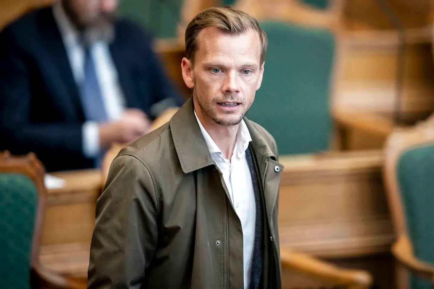 Beskæftigelsesminister Peter Hummelgaard (S) greb i sommeren 2021 ind i sygeplejerskekonflikten med et lovforslag, der tvang sygeplejerskerne ind under den aftalte overenskomst. Til gengæld lovede regeringen at nedsætte en lønstrukturkomité, der skulle belyse problemerne med »uligeløn i Danmark«. Nu er den sat på pause. Arkivfoto: Mads Claus Rasmussen/Ritzau Scanpix