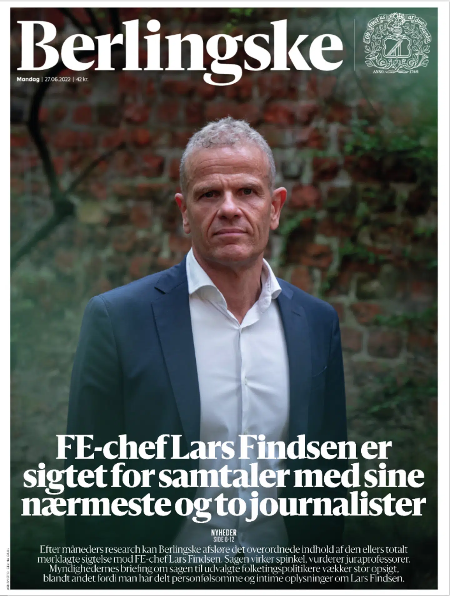 I juni 2022 bragte Berlingske som det første medie et kig ind i, hvad sigtelsen mod Lars Findsen handlede om.
