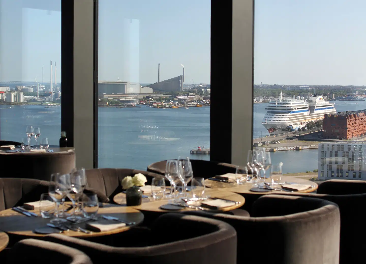 Middag med udsigt. Der er kig ud over hele København fra toppen af Nordhavns ikoniske silo.