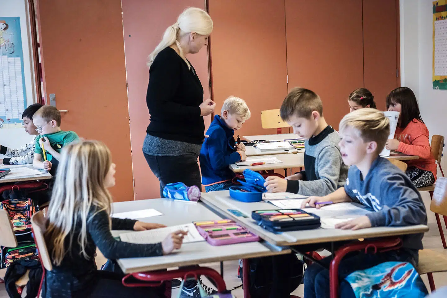 Skolerne lider under et voksende antal vikarer. Billedet er et genrefoto og har ikke relation til problemstillingen.