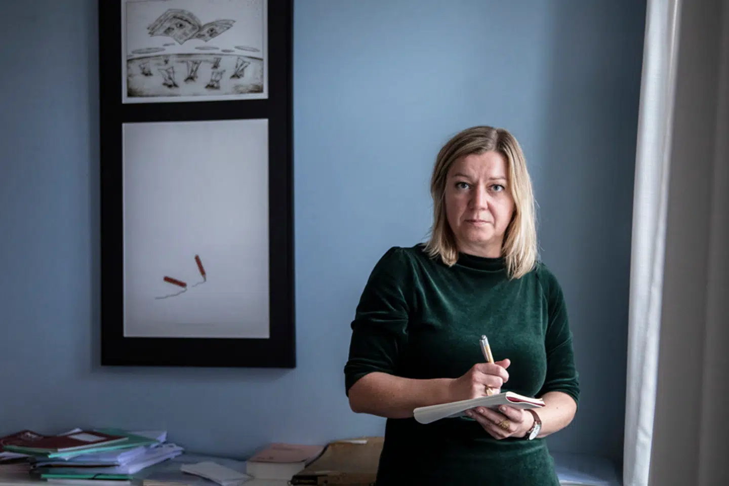 Tine Johansen, formand for Dansk Journalistforbund, har fået nok af Søren Pinds angreb på medier og journalister.