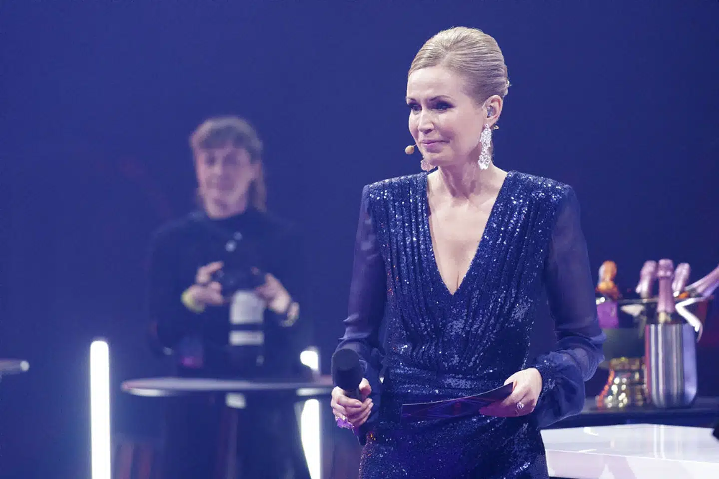 Det er tredje gang, at tv-vært Tina Müller skal være vært for Dansk Melodi Grand Prix, der løber af stablen 11. februar. - Foto: Bo Amstrup/Ritzau Scanpix