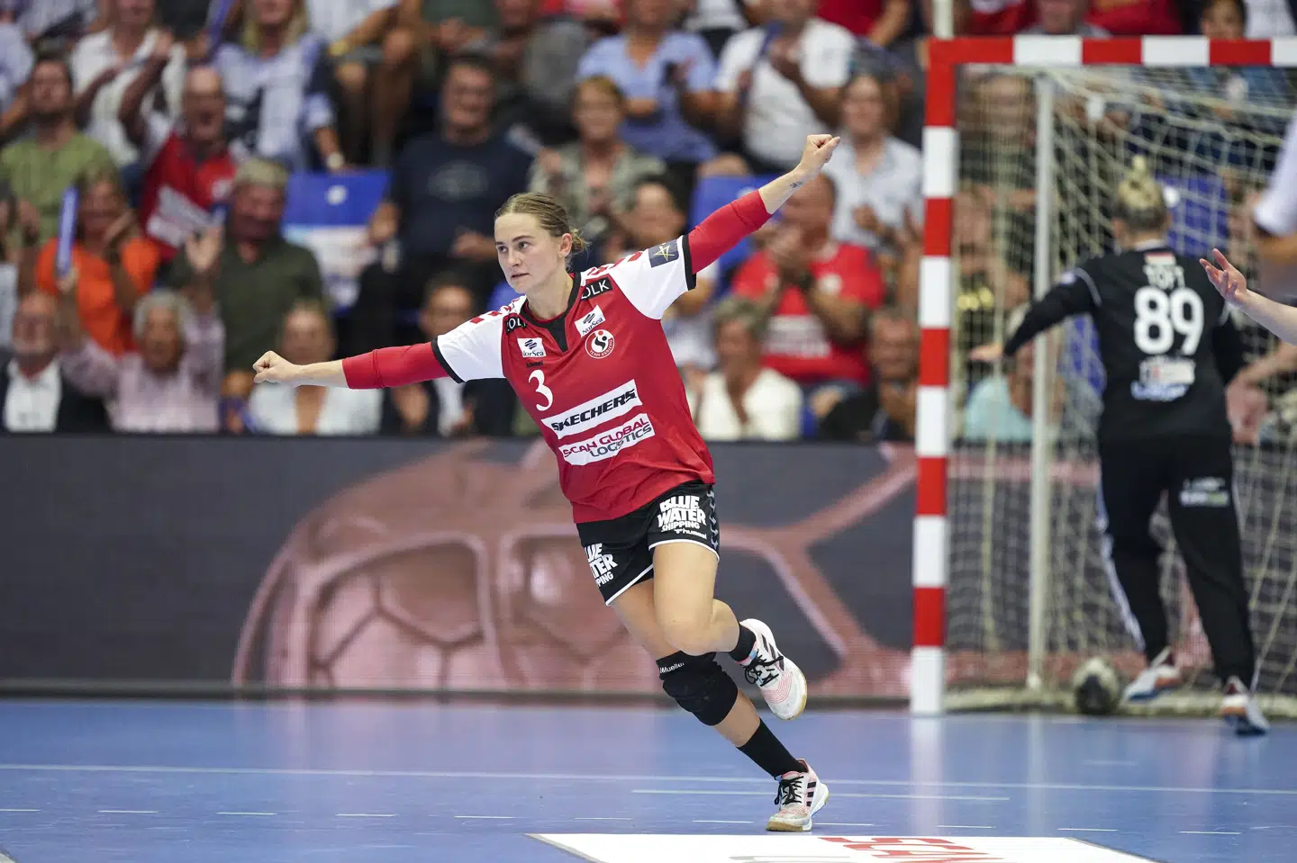 Kaja Kamp Nielsen, der kender landstræner Jesper Jensen, er en af de tre nye i EM-truppen. (Arkivfoto). Claus Fisker/Ritzau Scanpix