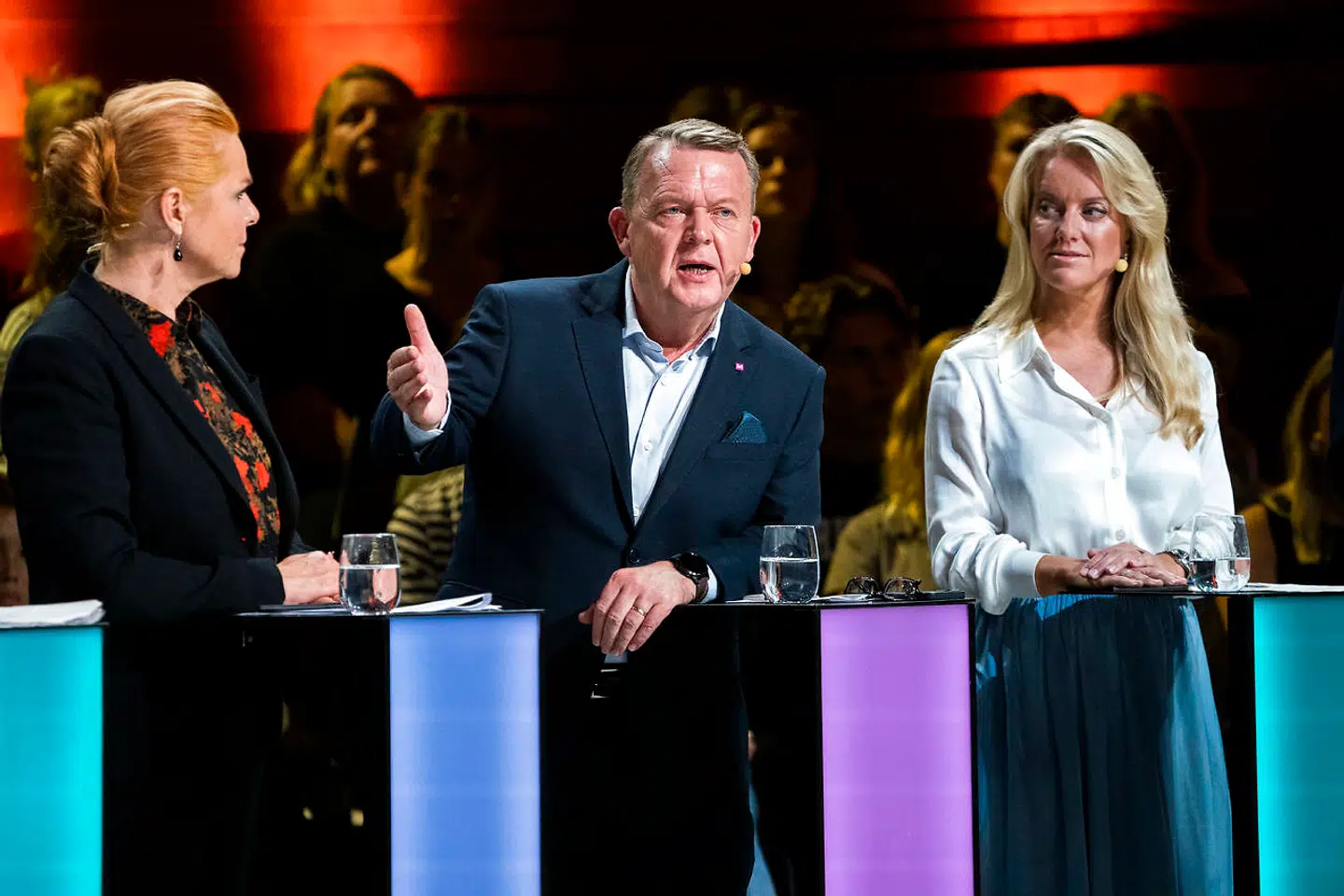 Inger Støjberg (Æ) og Lars Løkke Rasmussen (M) repræsenterer ikke noget jordskred i dansk politik, mener historikeren Niels Wium Olesen fra Aarhus Universitet.