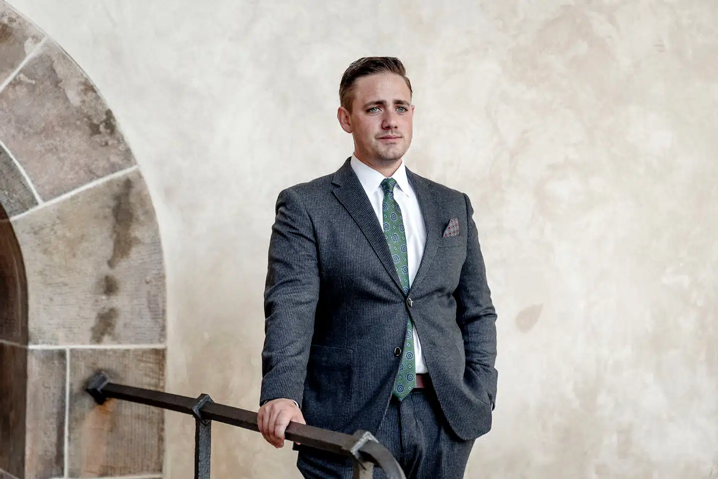 Christian Egander Skov udgav i sommer en bog om den borgerlige krise. Arkivfoto: Mathias Svold