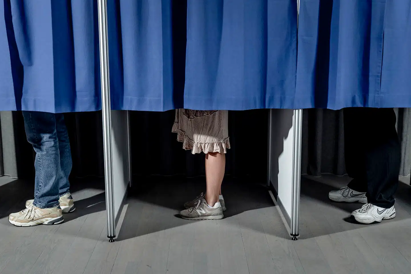 Arkivfoto: Studiet viser, at kandidater, der er placeret øverst på stemmesedlens anden kolonne, fik 1,1 procent flere stemmer.