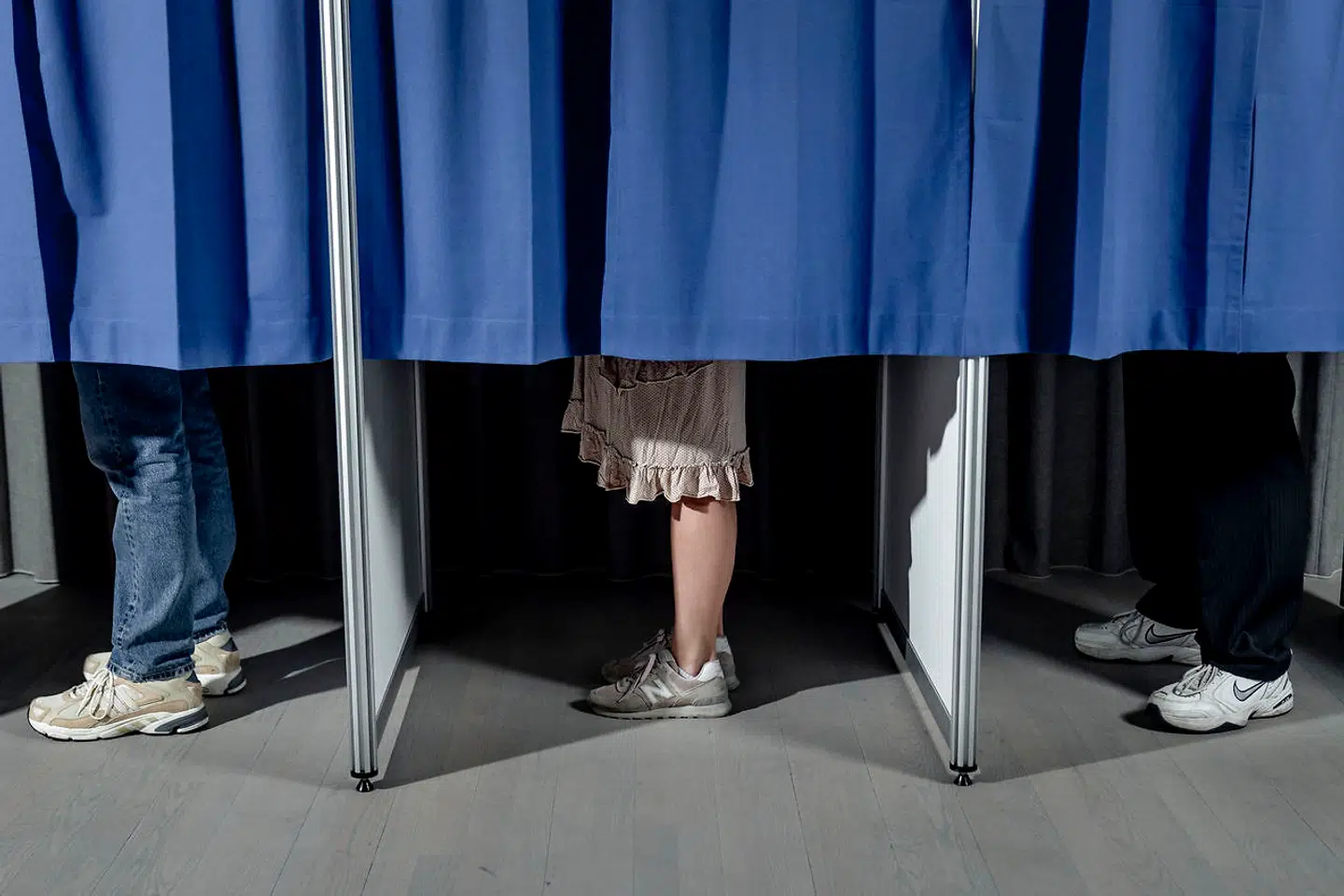 Arkivfoto: Studiet viser, at kandidater, der er placeret øverst på stemmesedlens anden kolonne, fik 1,1 procent flere stemmer.