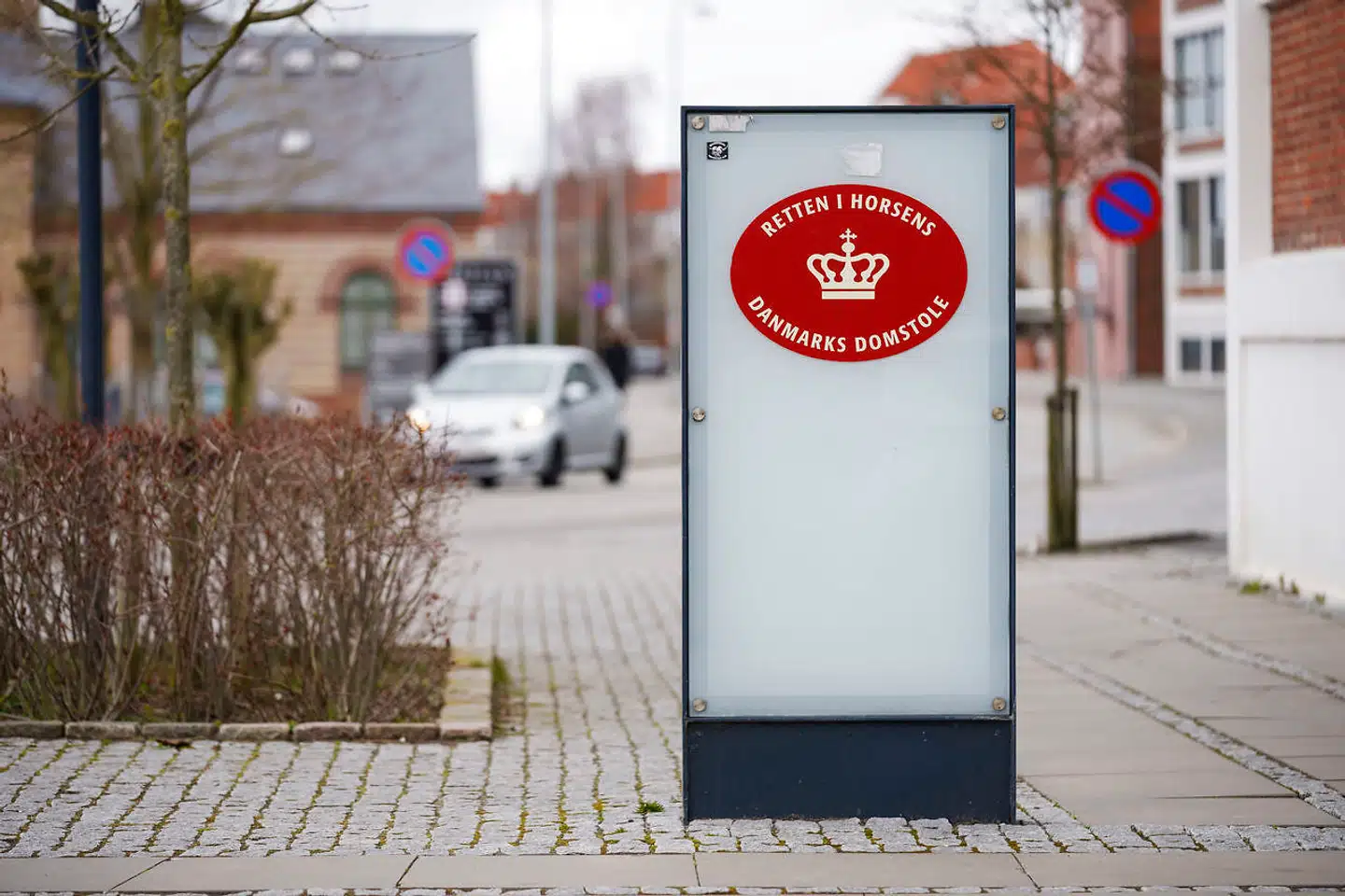 Manden blev fremstillet i grundlovsforhør i Retten i Horsens fredag. Her varetægtsfængslede en dommer ham i foreløbigt fire uger. (Arkivfoto).