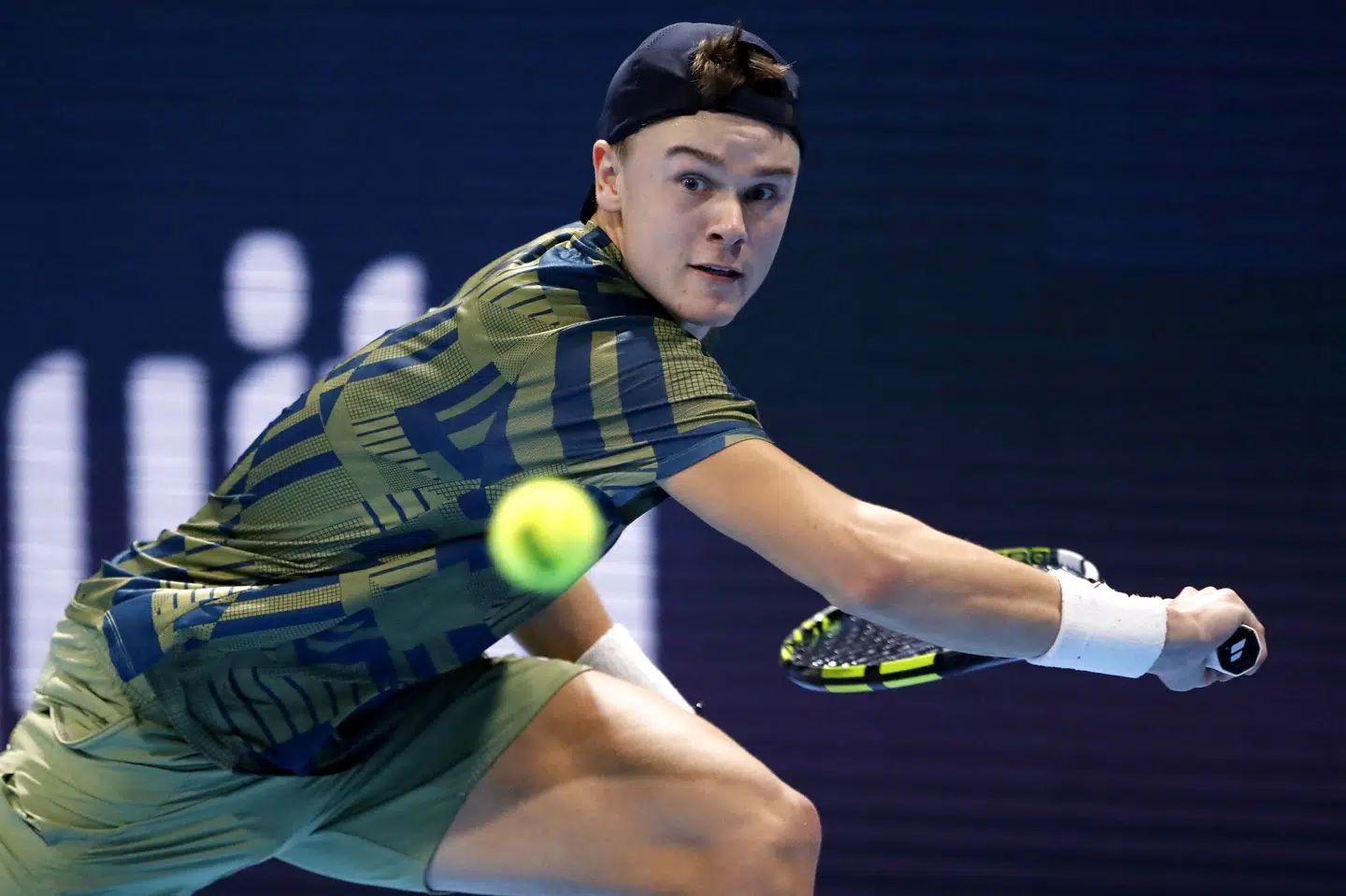 Holger Rune skal lørdag møde Roberto Bautista-Agut i semifinalen i Basel. Arnd Wiegmann/Reuters