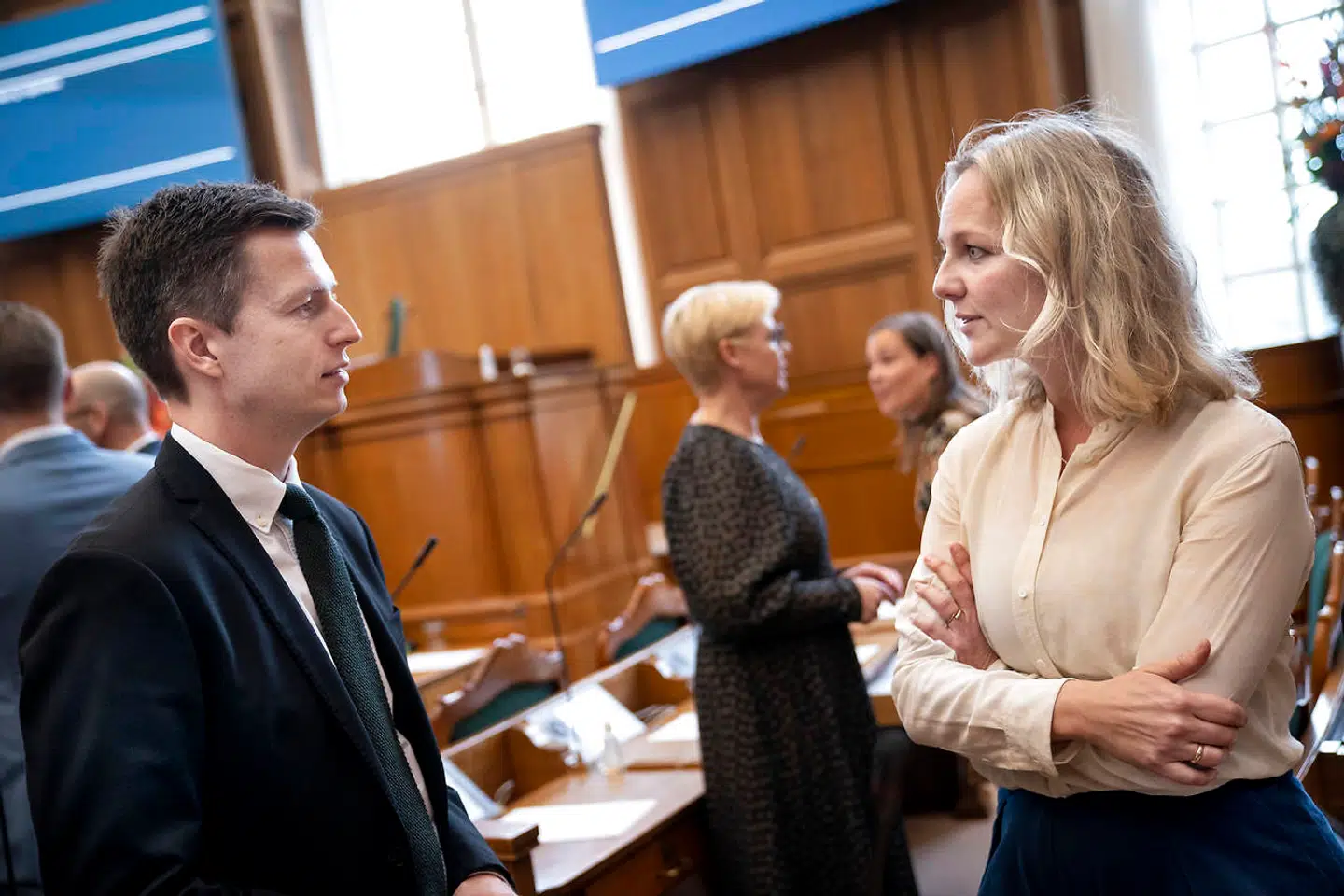 Jesper Petersen (S) og Ida Auken (S) er opstillet i henholdsvis København og Sydjylland, hvor der er stor forskel på, hvordan de Socialdemokratiske kandidater stemmer.
