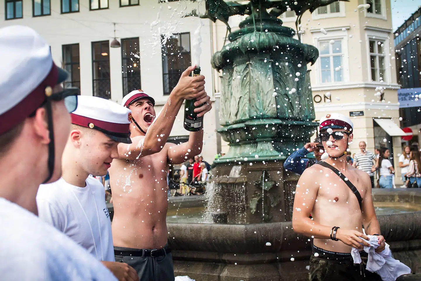 Flere partier taler nu om at indføre et højere karakterkrav eller en optagelsesprøve til gymnasiet for at få flere til at tage en erhvervsuddannelse. Arkivfoto: Anne Bæk/Ritzau Scanpix
