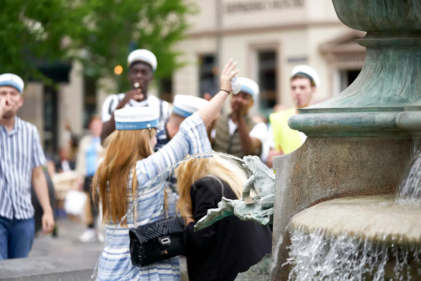 Studenter i København den 25. juni 2021