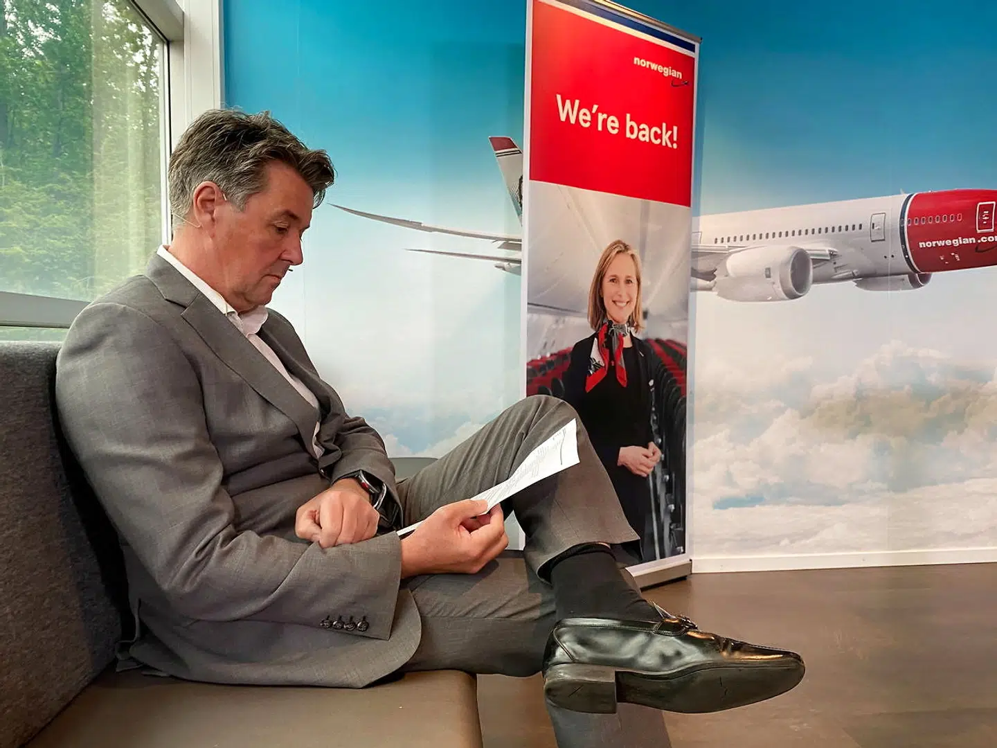 Geir Karlsen, topchef for Norwegian, står i spidsen for et mindre selskab end før coronapandemien. Nu skal det norske selskab vokse igen, men fortidens eksplosive vækstplaner er opgivet.