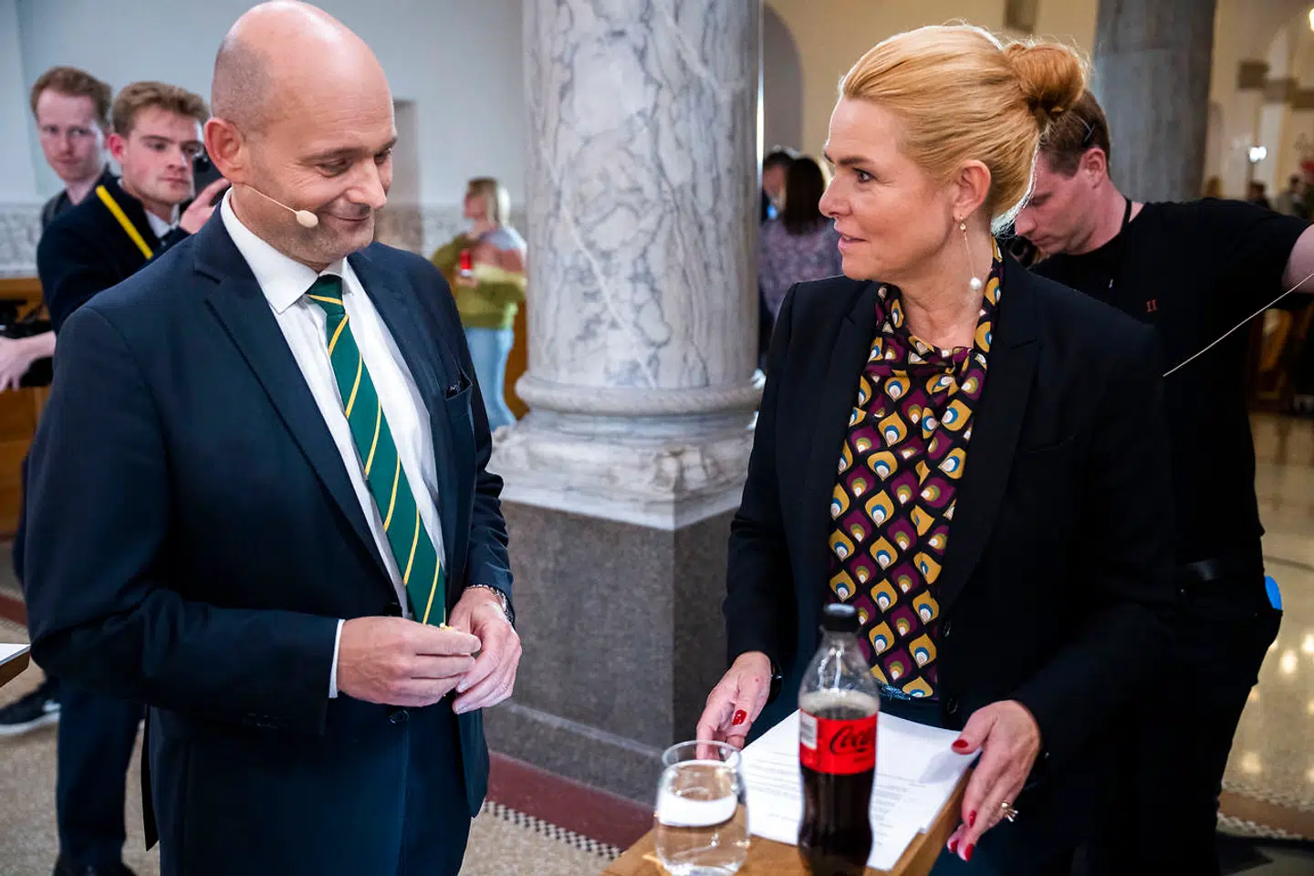 Søren Pape og Inger Støjberg.