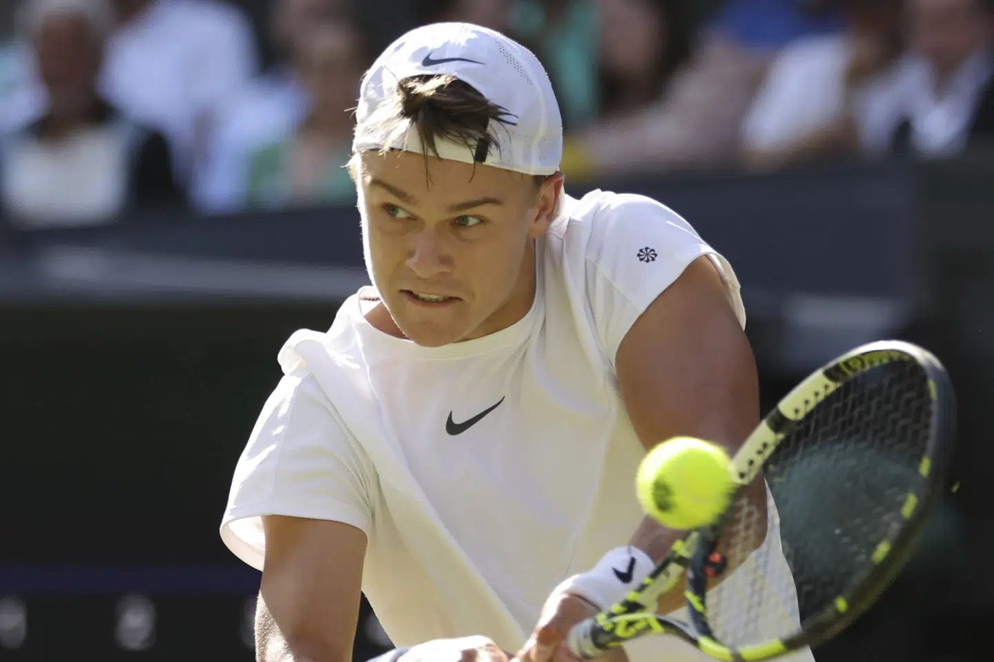 Holger Rune havde aktie i to danske nederlag, da Danmark onsdag indledte Hopman Cup i Nice med et samlet nederlag på 1-2 til Schweiz. Clara Tauson vandt sin kamp i single. (Arkivfoto). Tetsu Joko/Ritzau Scanpix