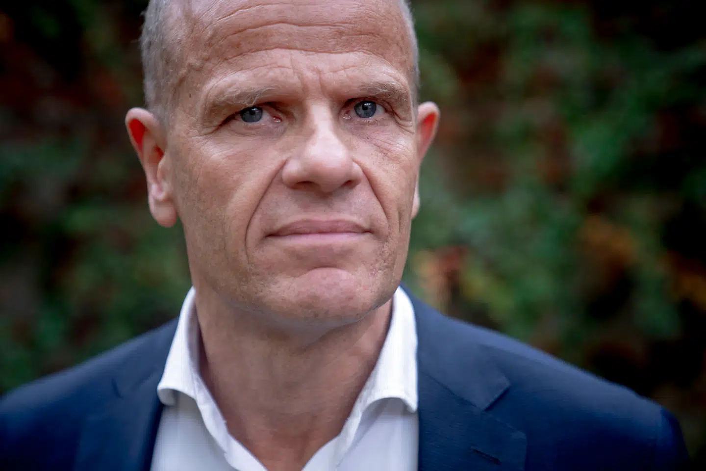 Den tidligere chef for Forsvarets Efterretningstjeneste, Lars Findsen, har torsdag sendt sin nye bog om spionsagen på gaden. Arkivfoto: Celina Dahl/Ritzau Scanpix