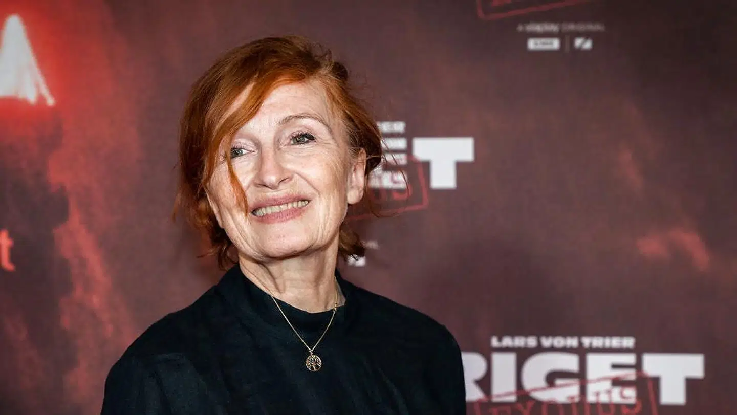 Bodil Jørgensen, der her ankommer til den danske gallapremiere på filmen, spiller hovedrollen som søvngængeren Karen i »Riget Exodus« – en slags genindspilning af Lars von Triers »Riget« fra midthalvfemserne.