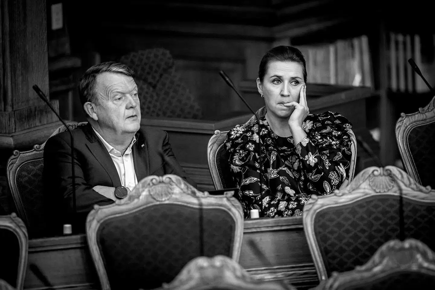 Lars Løkke Rasmussen og statsminister Mette Frederiksen drømmer begge om en regering hen over den politiske midte med både blå og røde partier. En drøm, de ikke får opbakning til hos danskerne i en ny Kantar Gallup-måling.