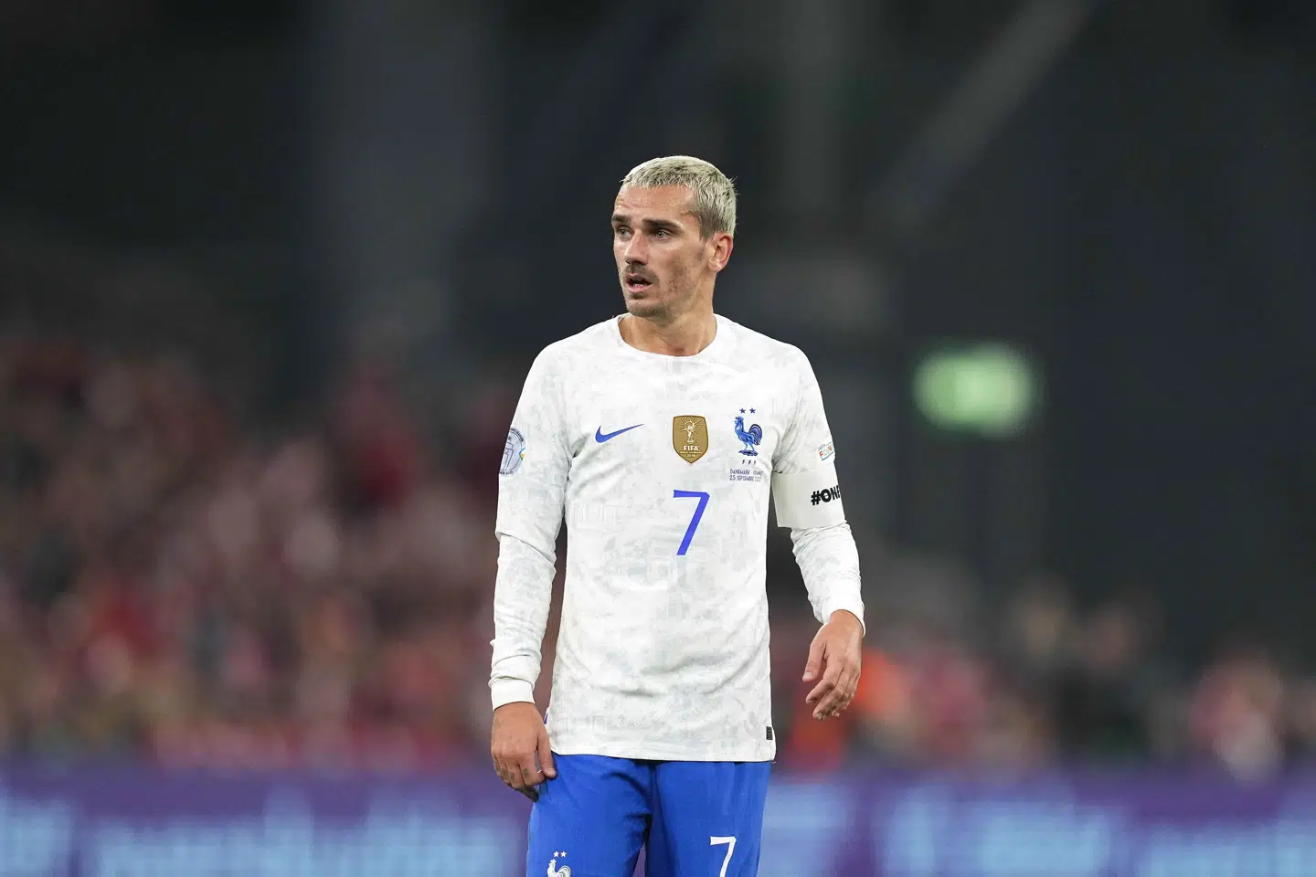 Antoine Griezmann er fast inventar på Frankrigs landshold. I september var han blandt andet med til at tabe 0-2 i Parken. Ulrik Pedersen/Csm/Ritzau Scanpix