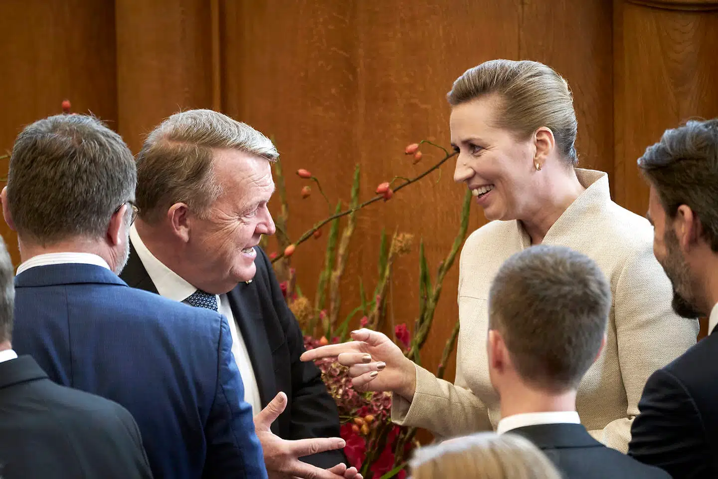 Ved Folketingets åbning tirsdag talte statsminister Mette Frederiksen (S) med tidligere Venstre-statsminister Lars Løkke Rasmussen, nu Moderaterne.