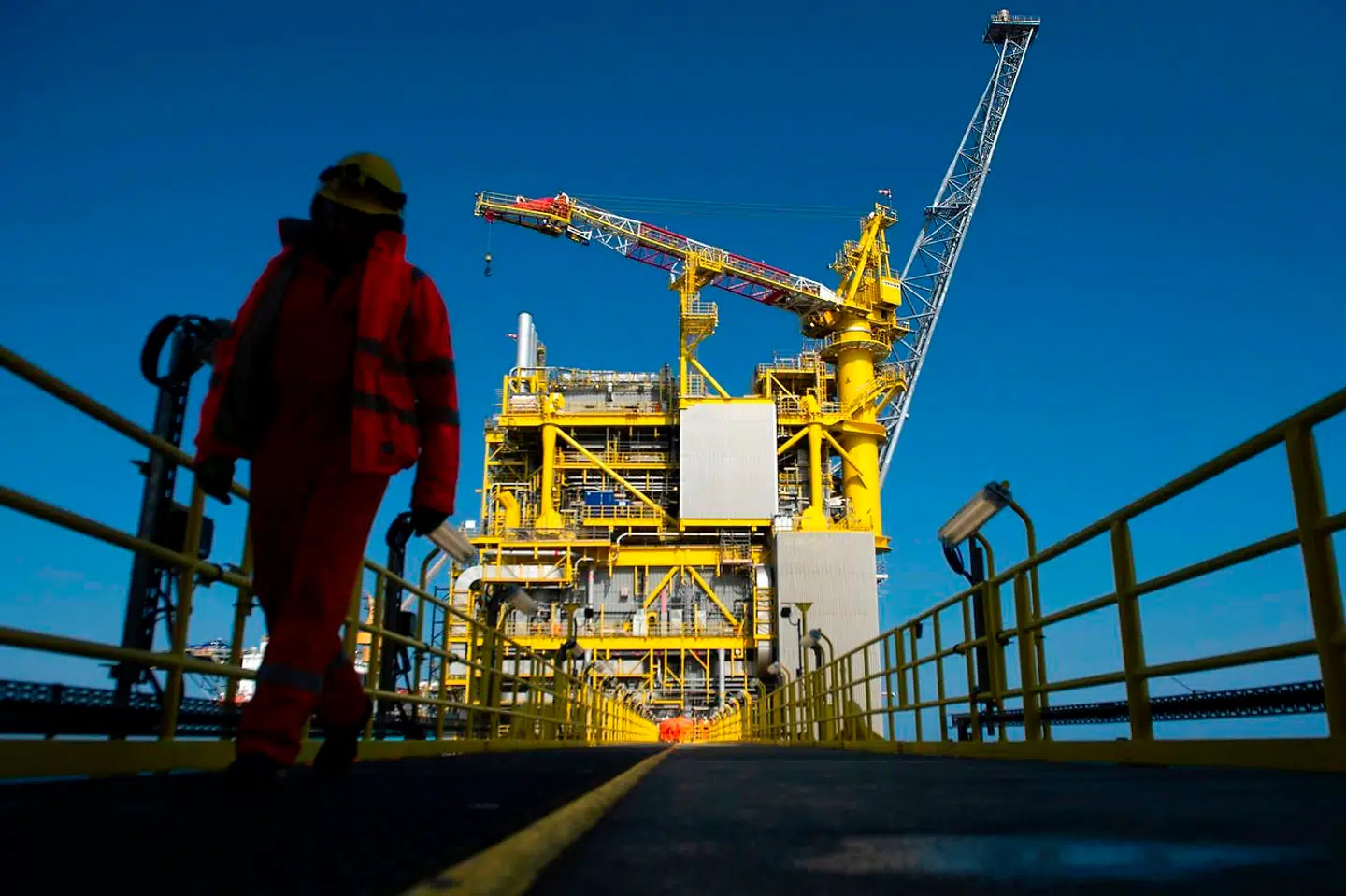 Fremover får blandt andet norske gasleverandører en afgørende rolle i forsyningerne af gas til Danmark og resten af Nordeuropa. Foto: Andy Buchanan/AFP/Ritzau Scanpix