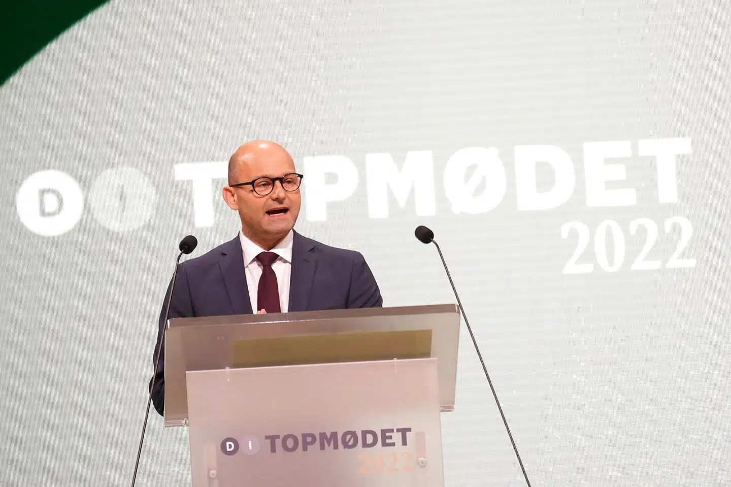 Dansk Industri afholder DI Topmødet 2022, hvor politikere og erhvervsfolk deltager i debatter og holder oplæg i Royal Arena i Ørestad tirsdag den 27. september 2022.
