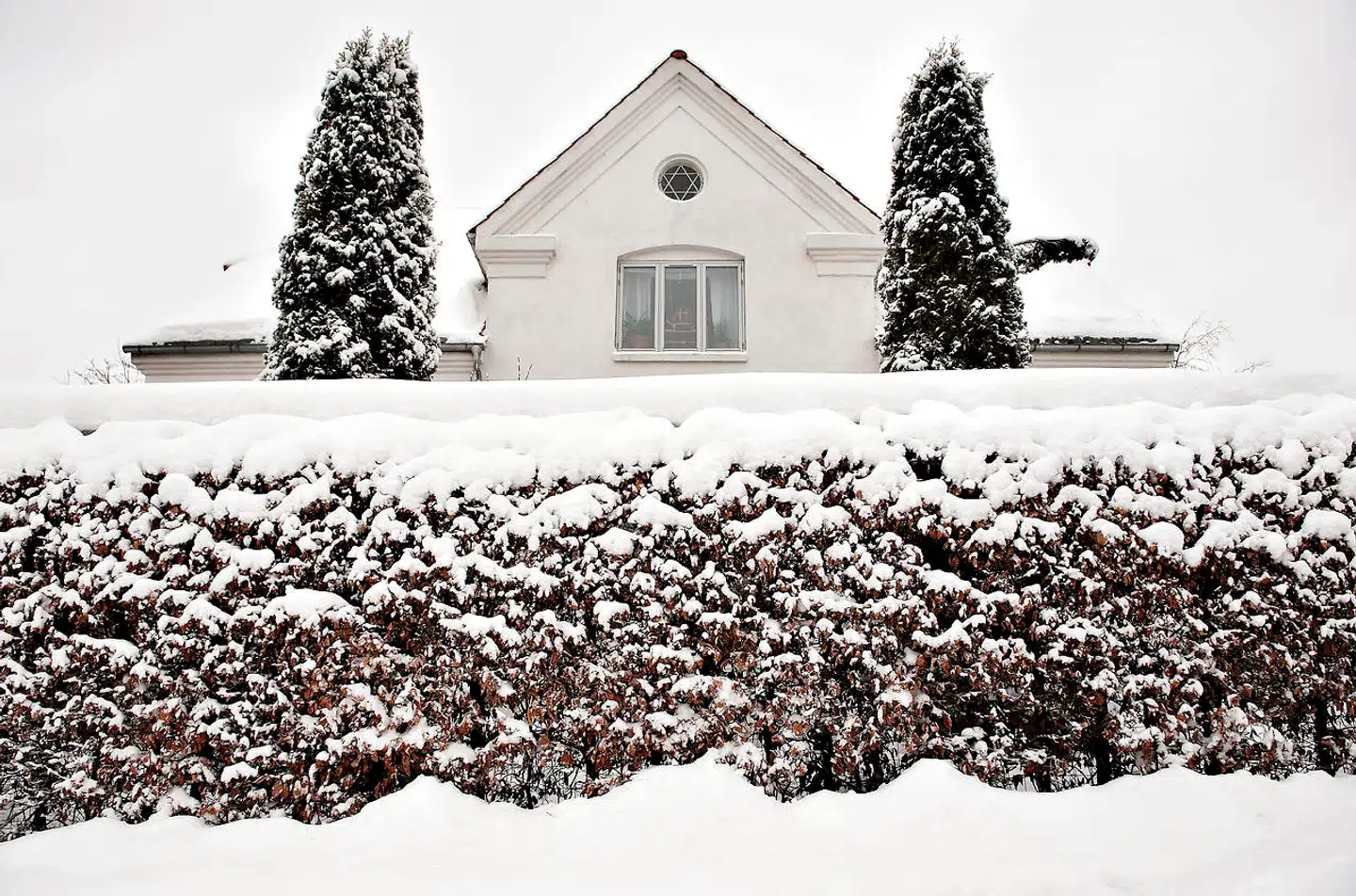 For danskere med gasfyr i boligen kan en dybfryservinter udvikle sig til et økonomisk mareridt. Villa i Aalborgbydelen Hasseris 3. februar 2010. Arkivfoto: Henning Bagger/Ritzau Scanpix