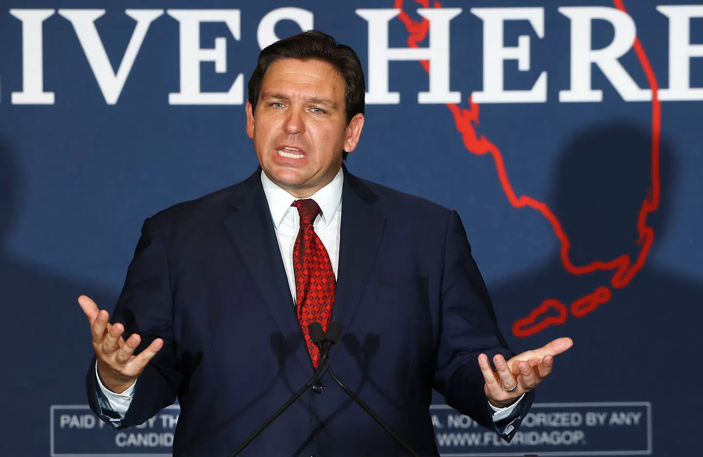 Floridas guvernør Ron DeSantis. (Arkivfoto)