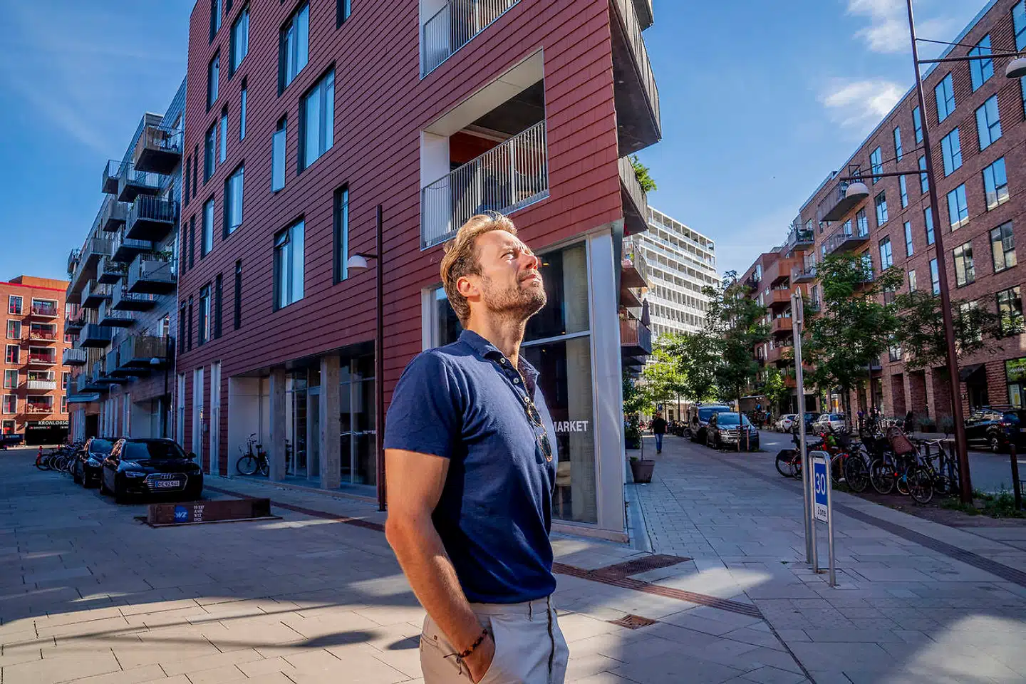 Andro Vrlic kan ikke kende beskrivelsen af Nordhavn som et kvarter, der er præget af larm og druk.