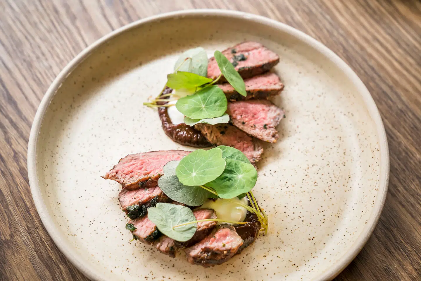 Striploin af finsk sashi-kød.