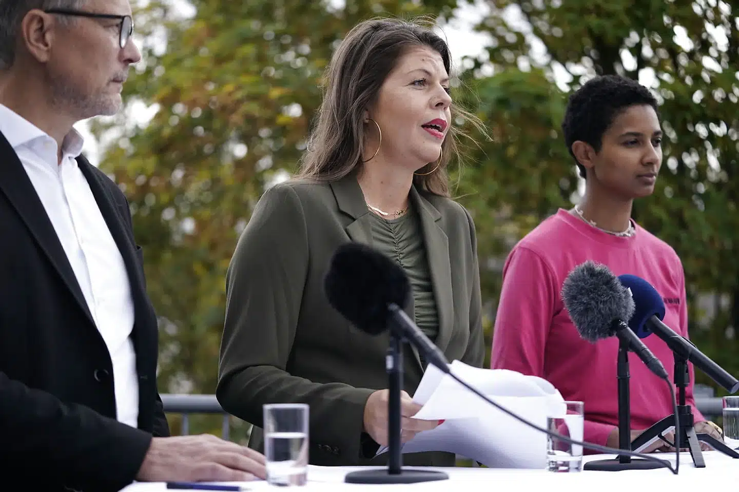 »Vi ønsker at udvide fællesskabet og invitere de øvrige grønne partier ind. For vi er nødt til at stå samlet nu. Vi er nødt til at fokusere på det, der samler os, fremfor det, der skiller os,« siger Franciska Rosenkilde.