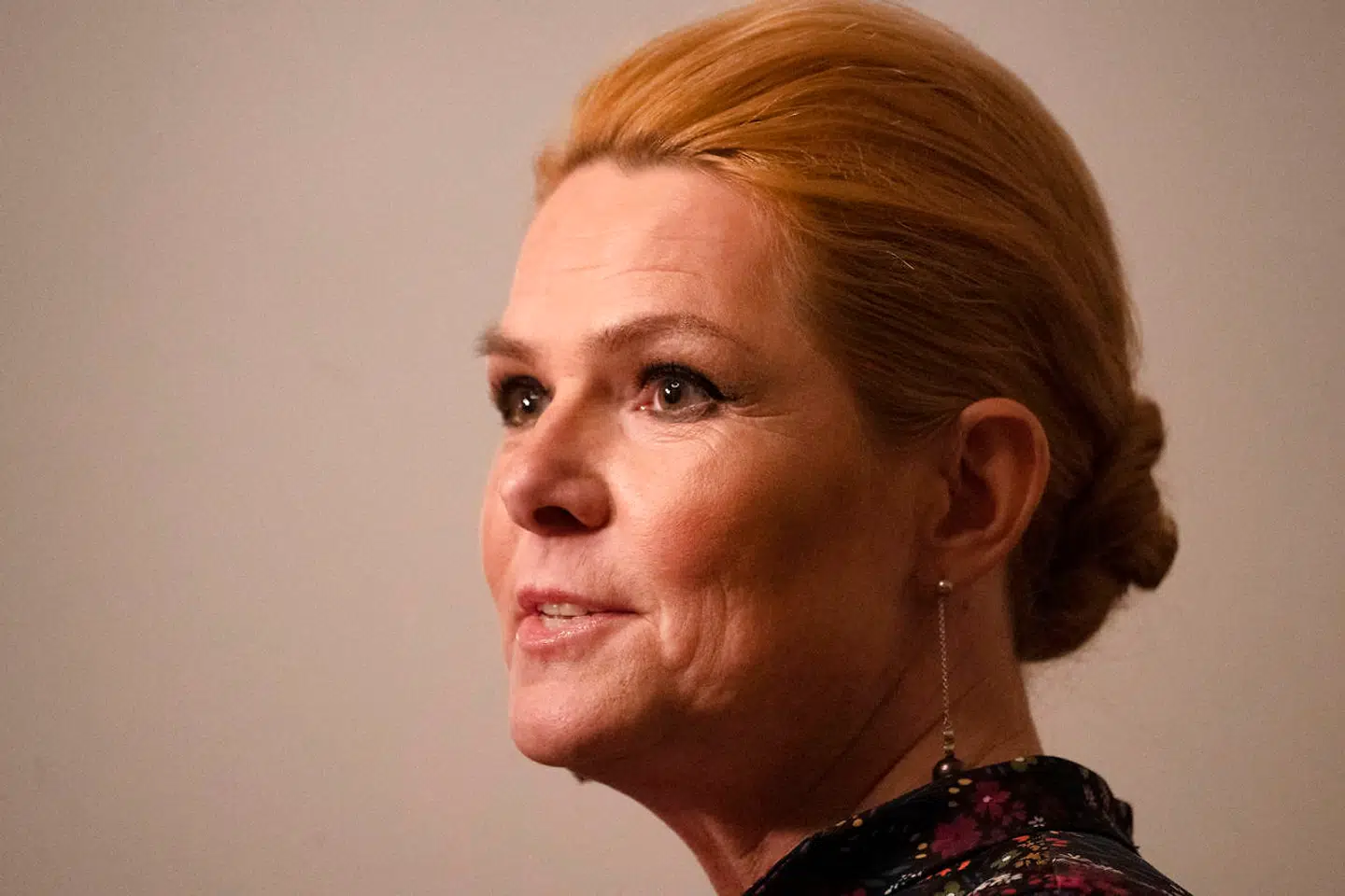 »Kulturlivet led i den grad overlast i forbindelse med pandemien, og er endnu ikke kommet ovenpå igen,« skriver Louise Davidsen om Inger Støjbergs (billedet) forslag.