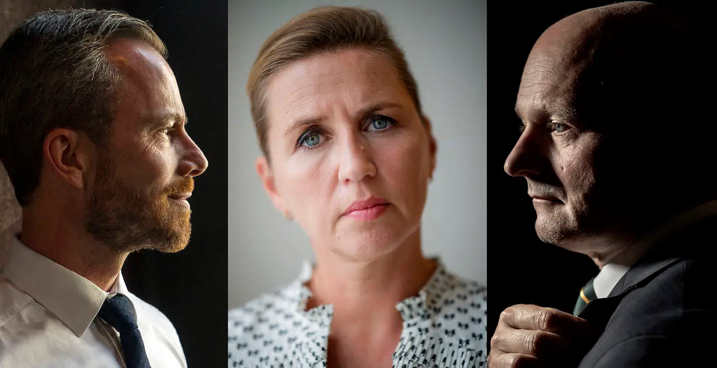 Opbakningen til, at Mette Frederiksen skal fortsætte som statsminister, daler. I hvert fald hvis man skal tro på en ny Kantar Gallup-måling, der viser, at de to blå statsministerkandidater haler ind på hende. Det tegner sig nu til et dødt løb mellem Mette Frederiksen og Søren Pape Poulsen.