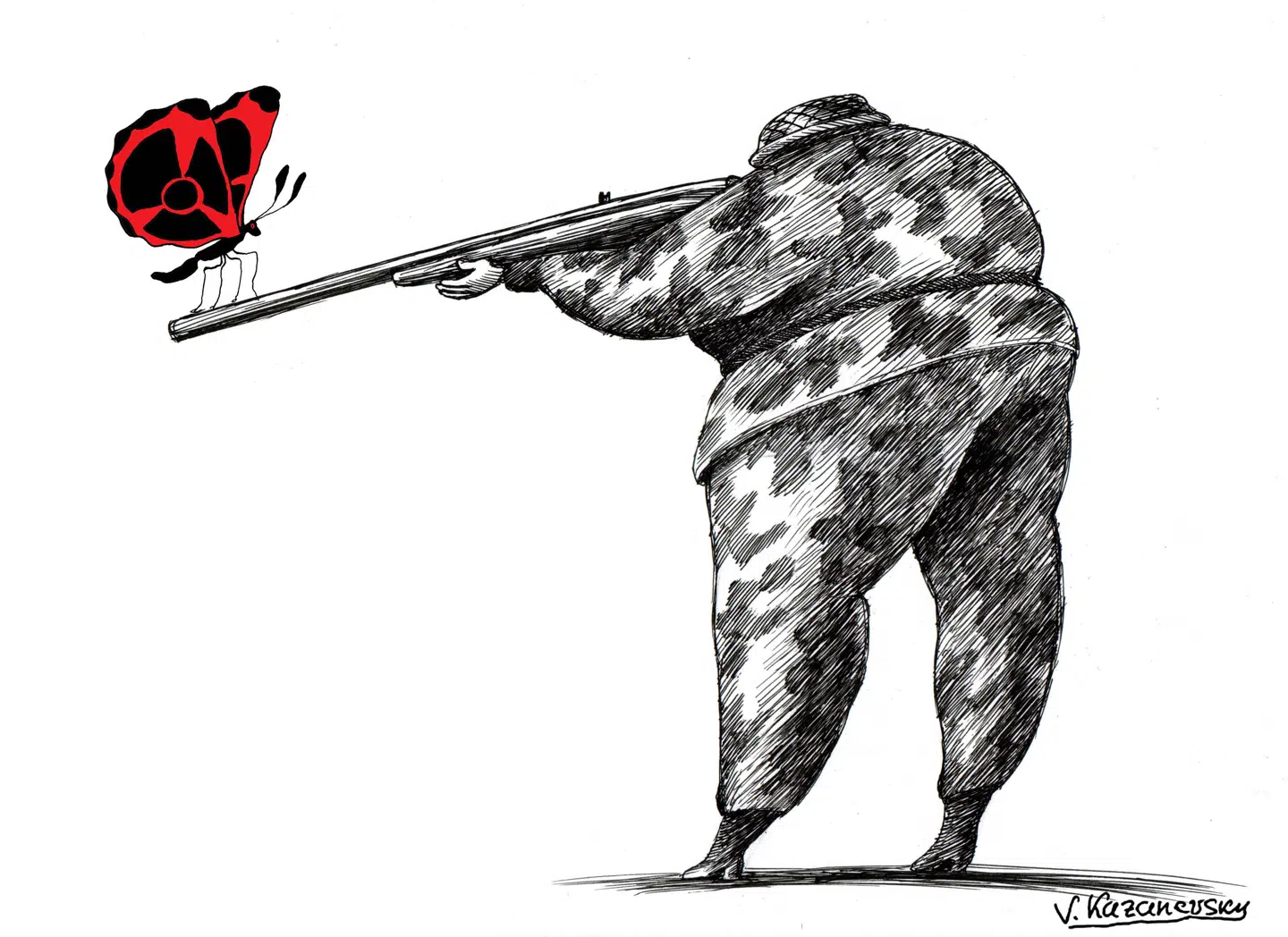 Tegning: Vladimir Kazanevsky