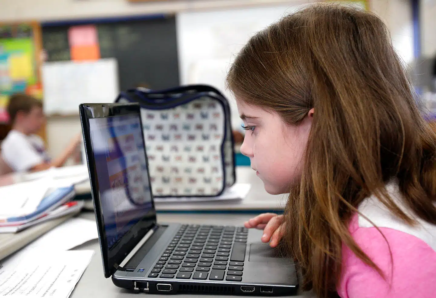 En stor del af landets kommuner bruger Chromebooks i undervisningen, hvorfor det pludselig skabte stor forvirring, da det pludselig lød, at de var blevet forbudt i skoler over hele landet. Arkivfoto.