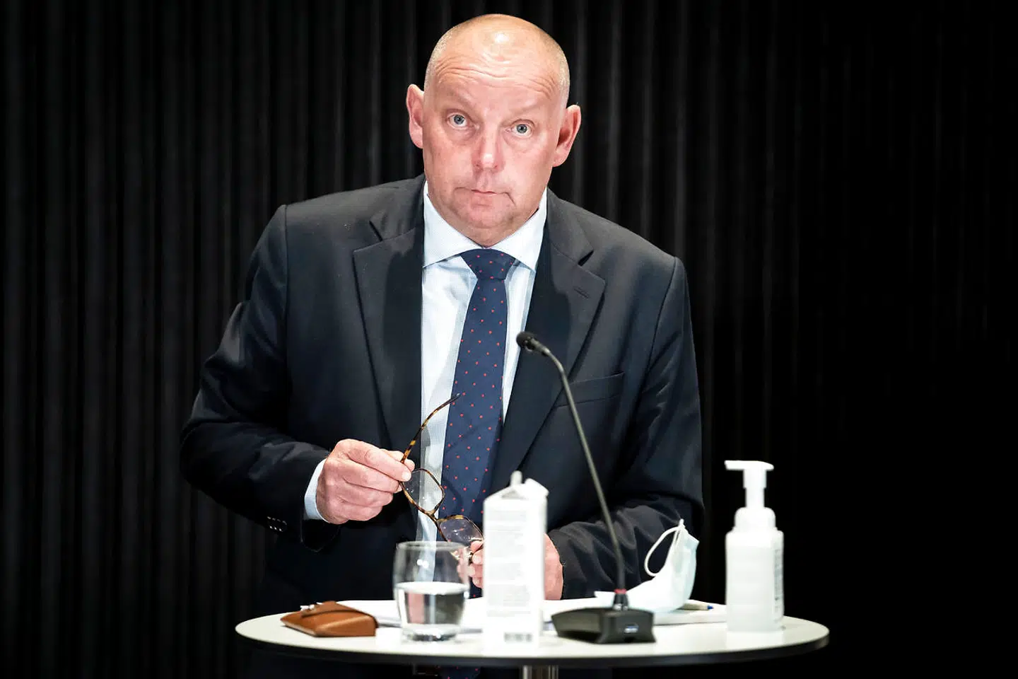 Finn Borch Andersen er chef for Politiets Efterretningstjeneste. Han skriver til Berlingske, at han fuldstændig kan afvise, at der på de politiske briefinger er delt oplysninger, som ikke er saglige og relevante. Arkivfoto: Mads Claus Rasmussen/Ritzau Scanpix