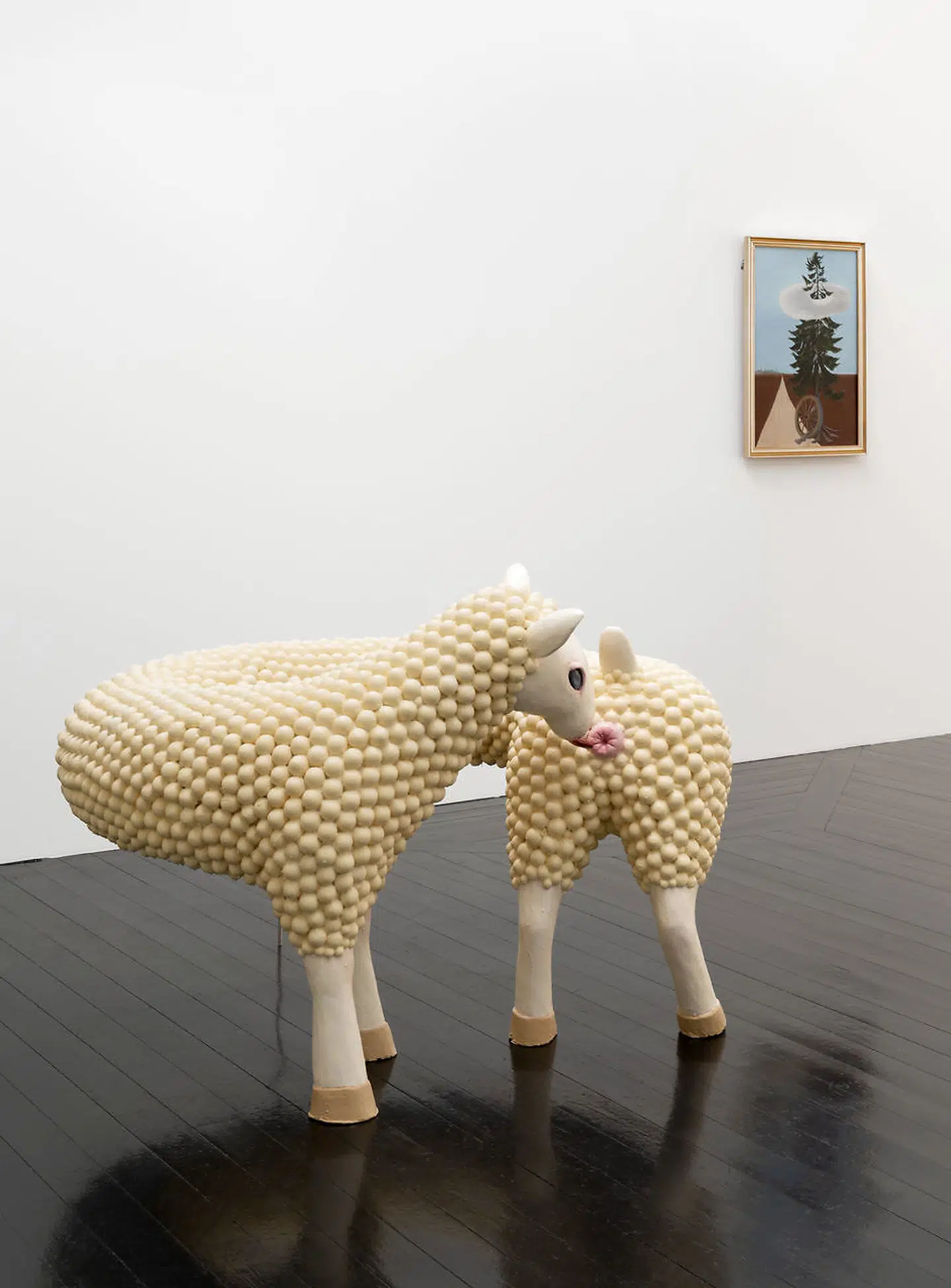 Sako Kojimas cirkelformede nuttede får, »I Can Be Alone 3«, midt i intens selvforkælelse.