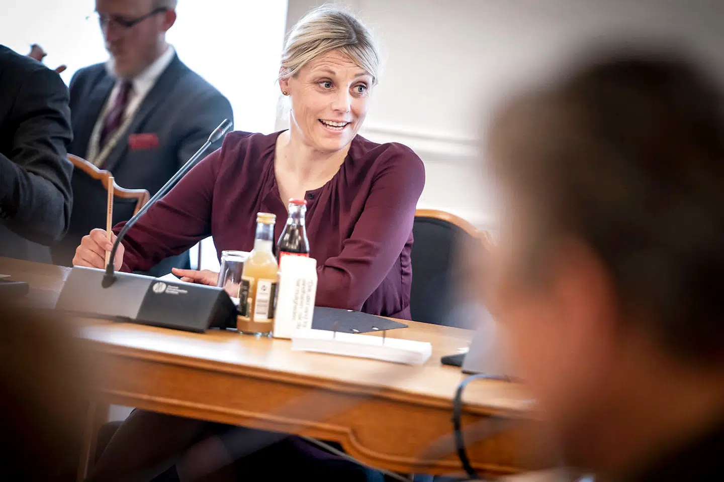 Arkivfoto: Transportminister Trine Bramsen understreger, at regeringen hele tiden har stået bag den kollektive trafik, og at løsningen for de nødlidende busruter skal ske i et samarbejde, og ikke kun med en økonomisk pille fra staten.