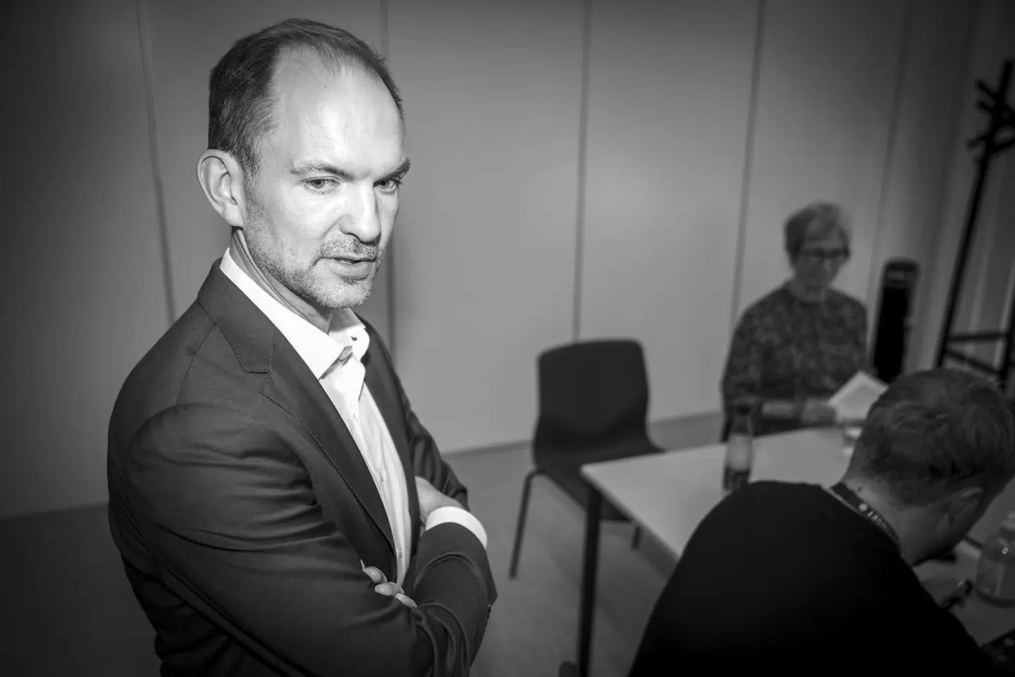 »Kan godt se, min kommentar kan læses sådan, at jeg ikke har respekt for jeres indsats og vilkår. Det er jeg ked af,« lød svaret fra skatteminister Jeppe Bruus (S) flere gange på Twitter, efter at en uheldig udtalelse skabte stor røre på det sociale medie. Arkivfoto: Mads Claus Rasmussen/Ritzau Scanpix