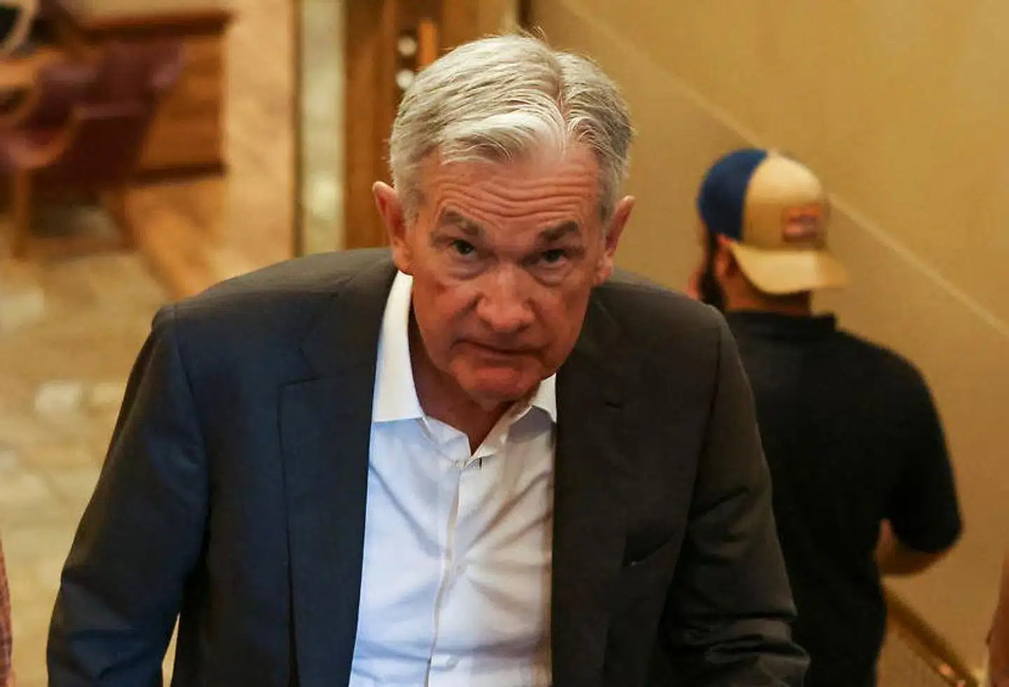 Jerome Powell, chefen for Federal Reserve, har et godt øje til inflationen - heldigvis. REUTERS/Jim Urquhart